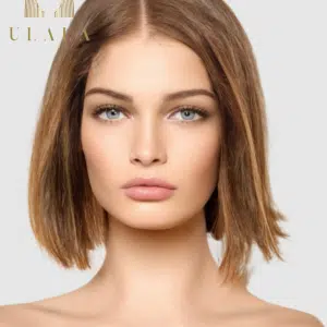 Hálós / Csipke (Lace front) kleopátra paróka - 100% emberi haj