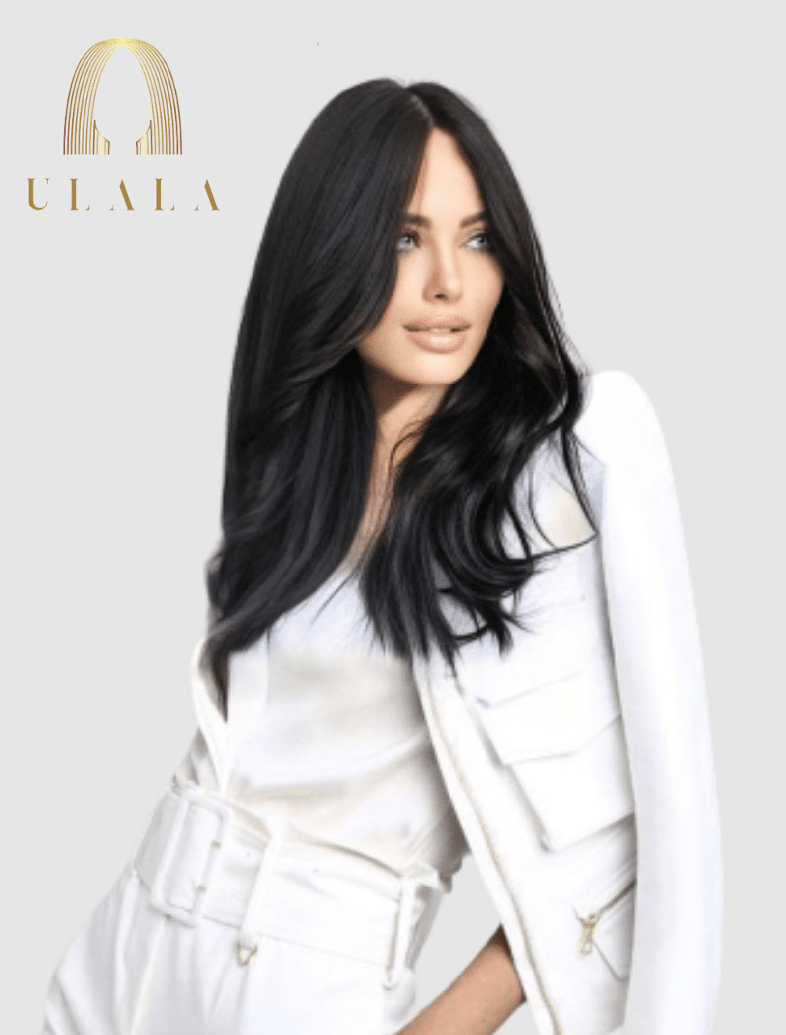 hosszú fekete paróka kemoterápia