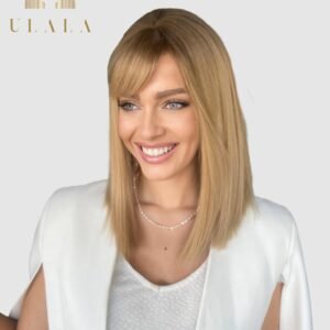 szőke szintetikus paróka