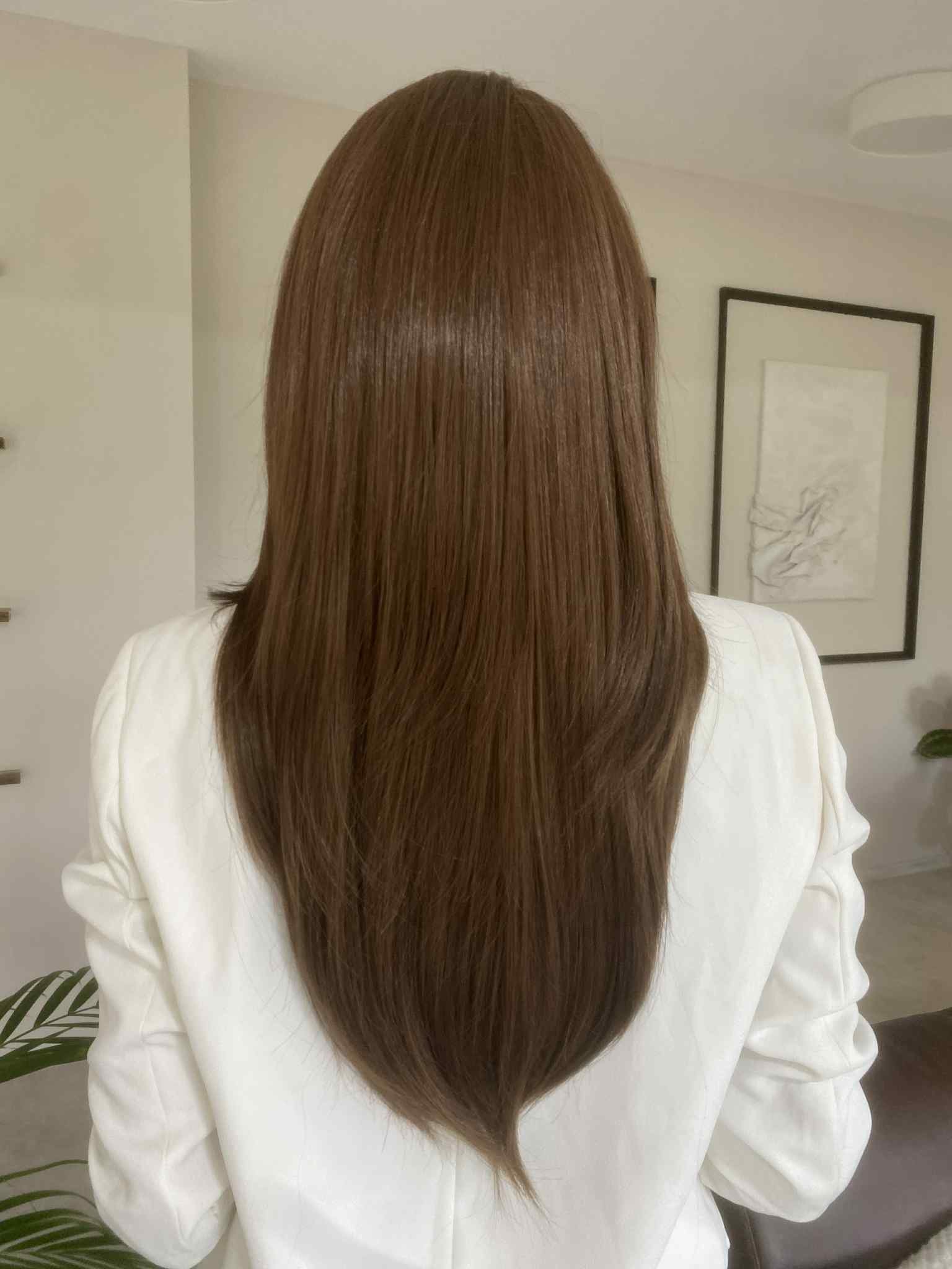 Barna természetes paróka - ULALA