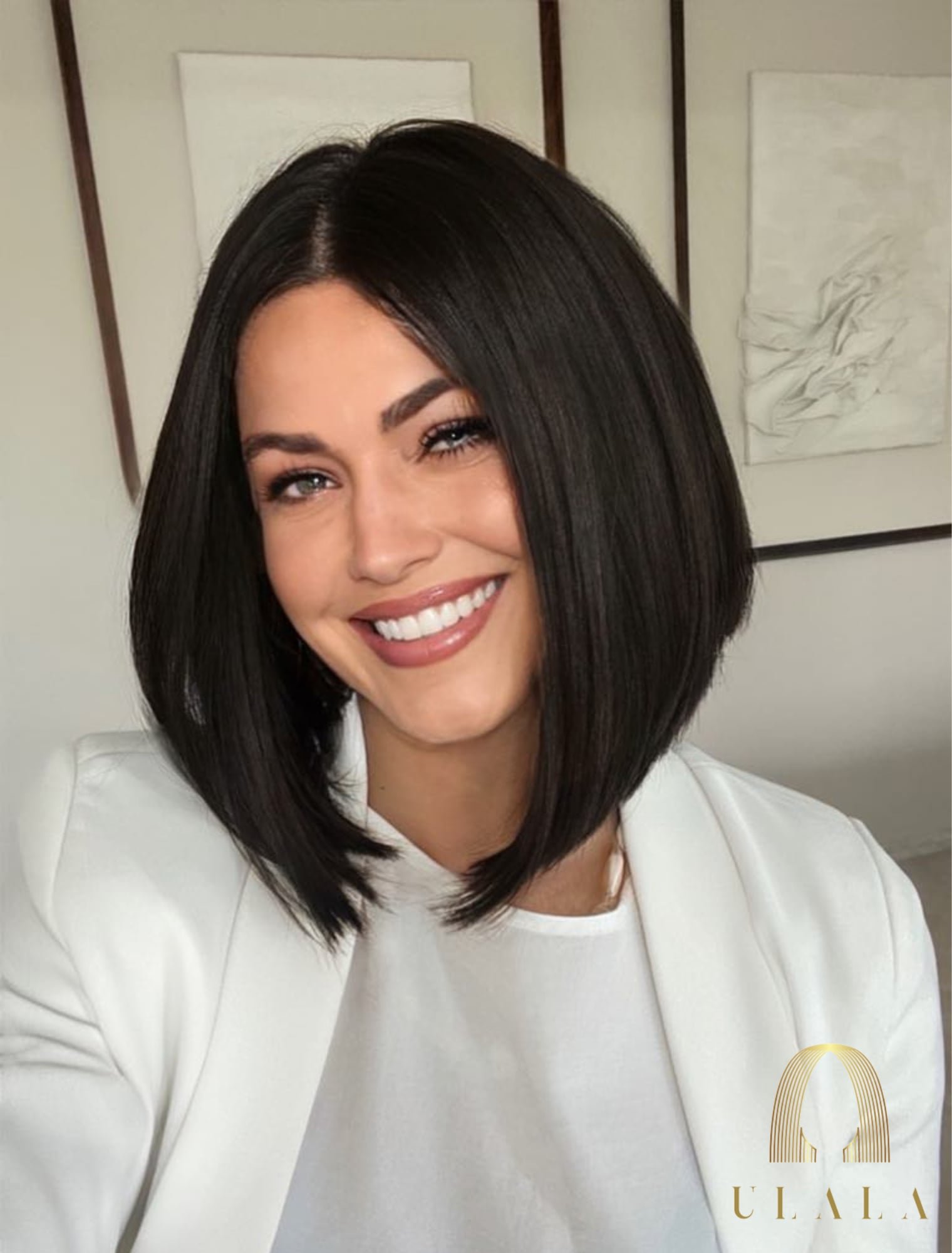 Fekete Kemoterápiás paróka