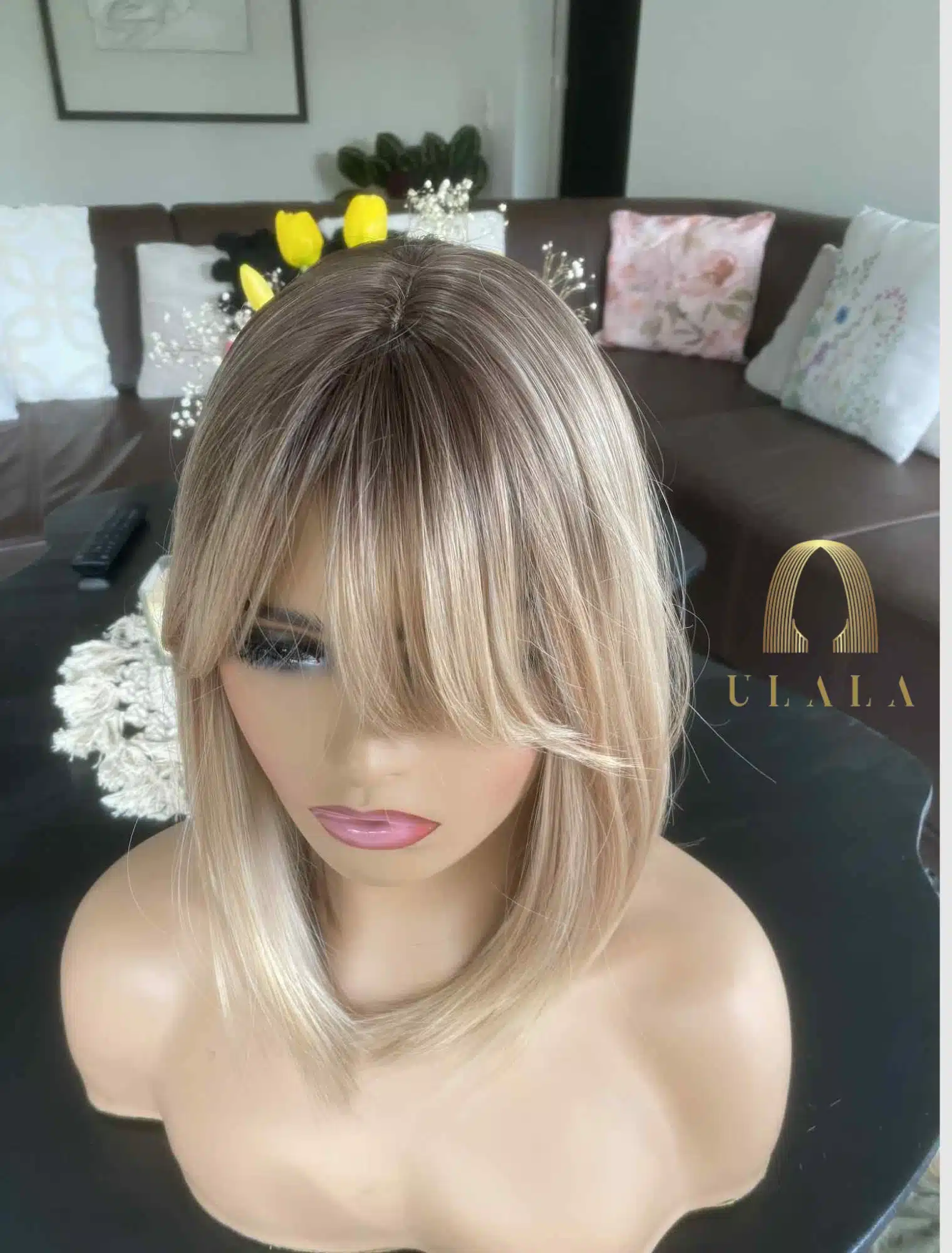 szőke kemoterápiás paróka